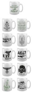 Ceramic Mugs (click for enlarged image)